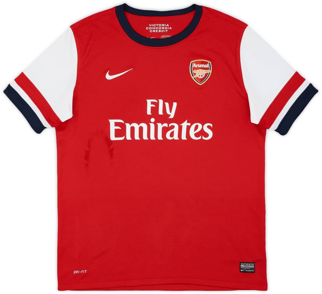 2012-14 Arsenal Home Shirt - 9/10 - (XL.Boys)