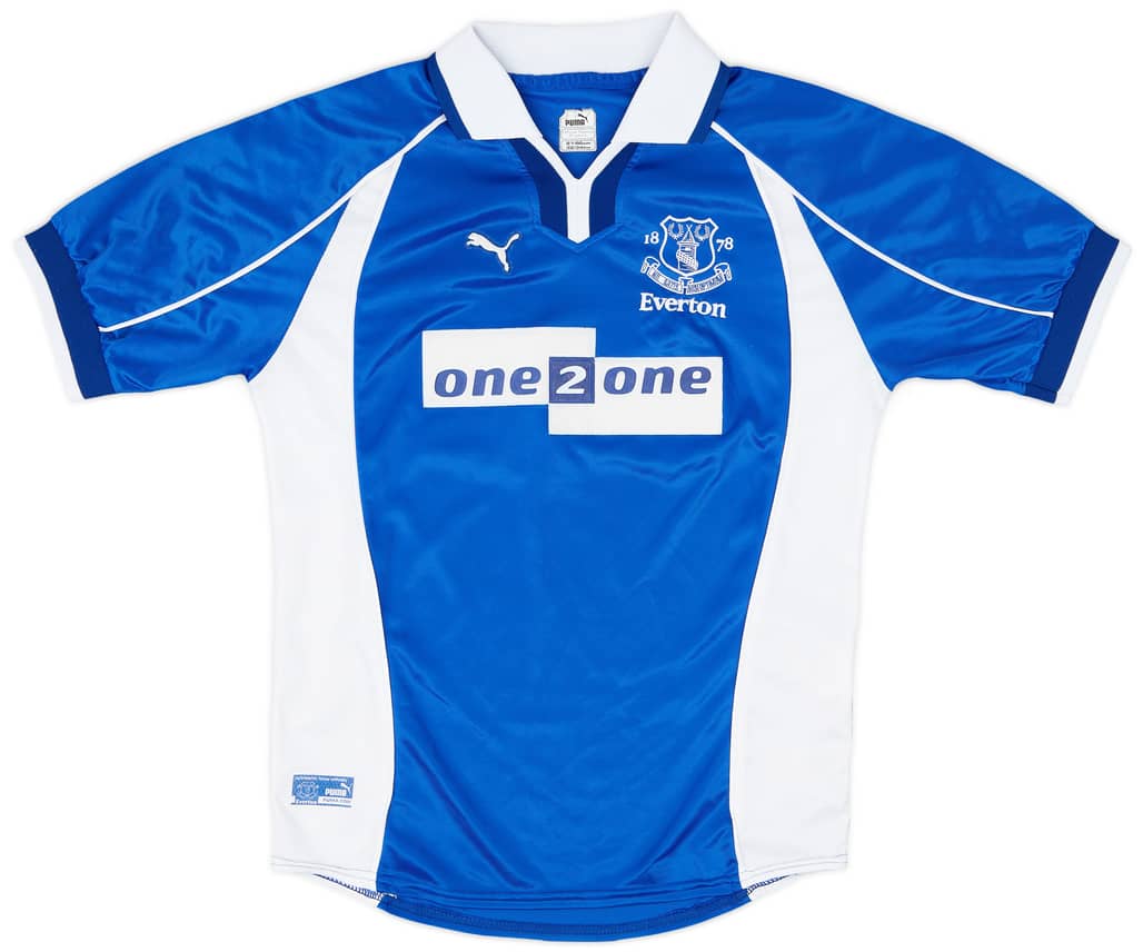 2000-02 Everton Home Shirt - 6/10 - (XS)