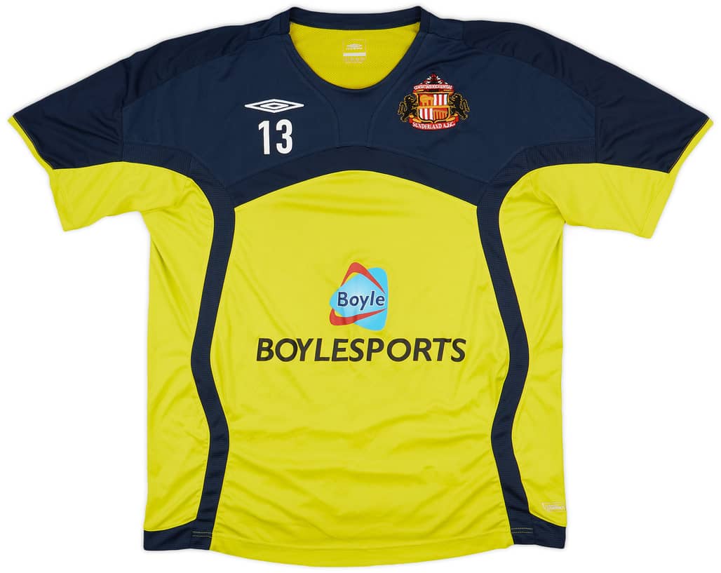 2009-10 Sunderland Player Issue Umbro Training Shirt #13 - 8/10 - (XL)