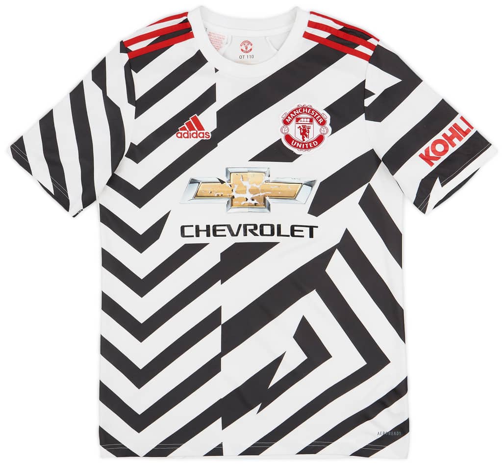 2020-21 Manchester United Third Shirt - 4/10 - (XL.Boys)
