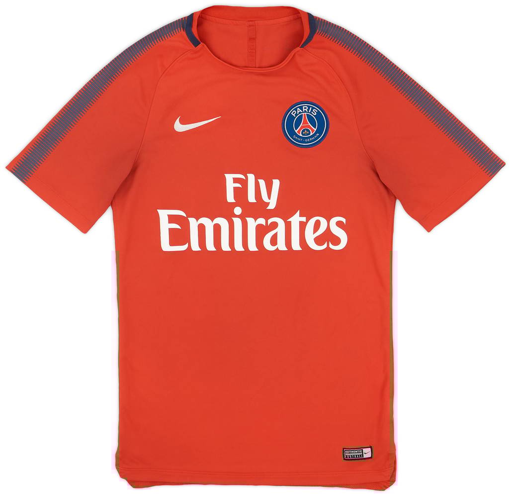 2017-18 Paris Saint-Germain Nike Training Shirt - 7/10 - (S)