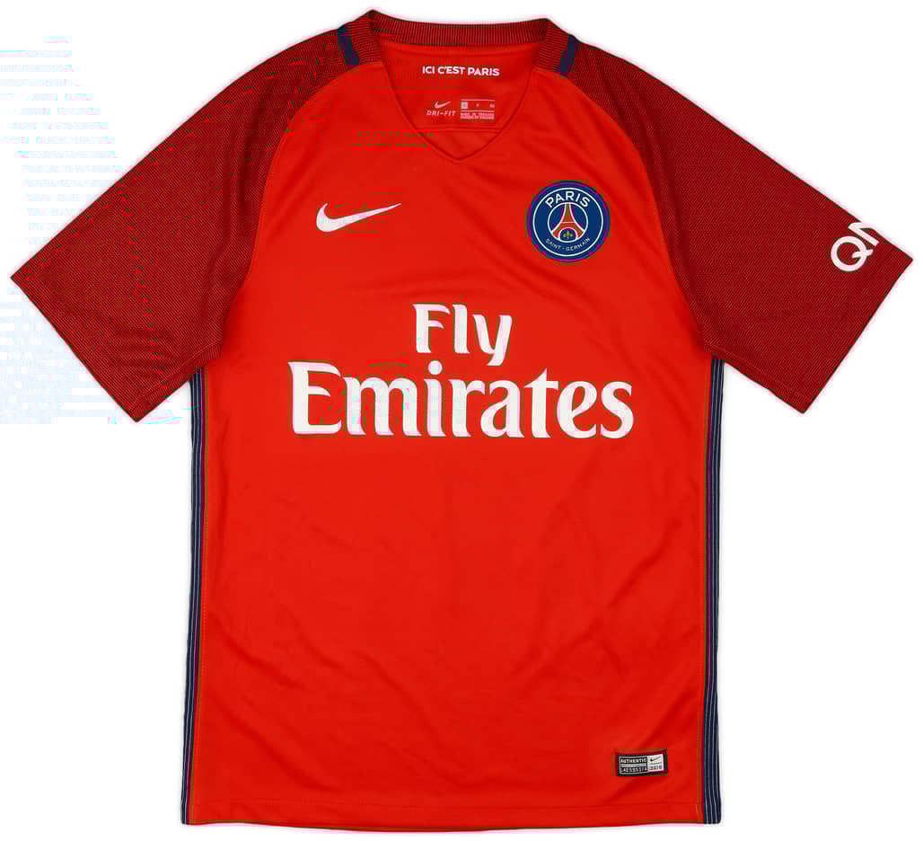 2016-17 Paris Saint-Germain Away Shirt - 9/10 - (S)