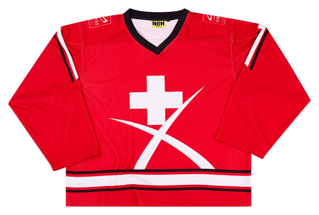 2000s Switzerland National Hockey Team Neh Jersey (Home) L/XL