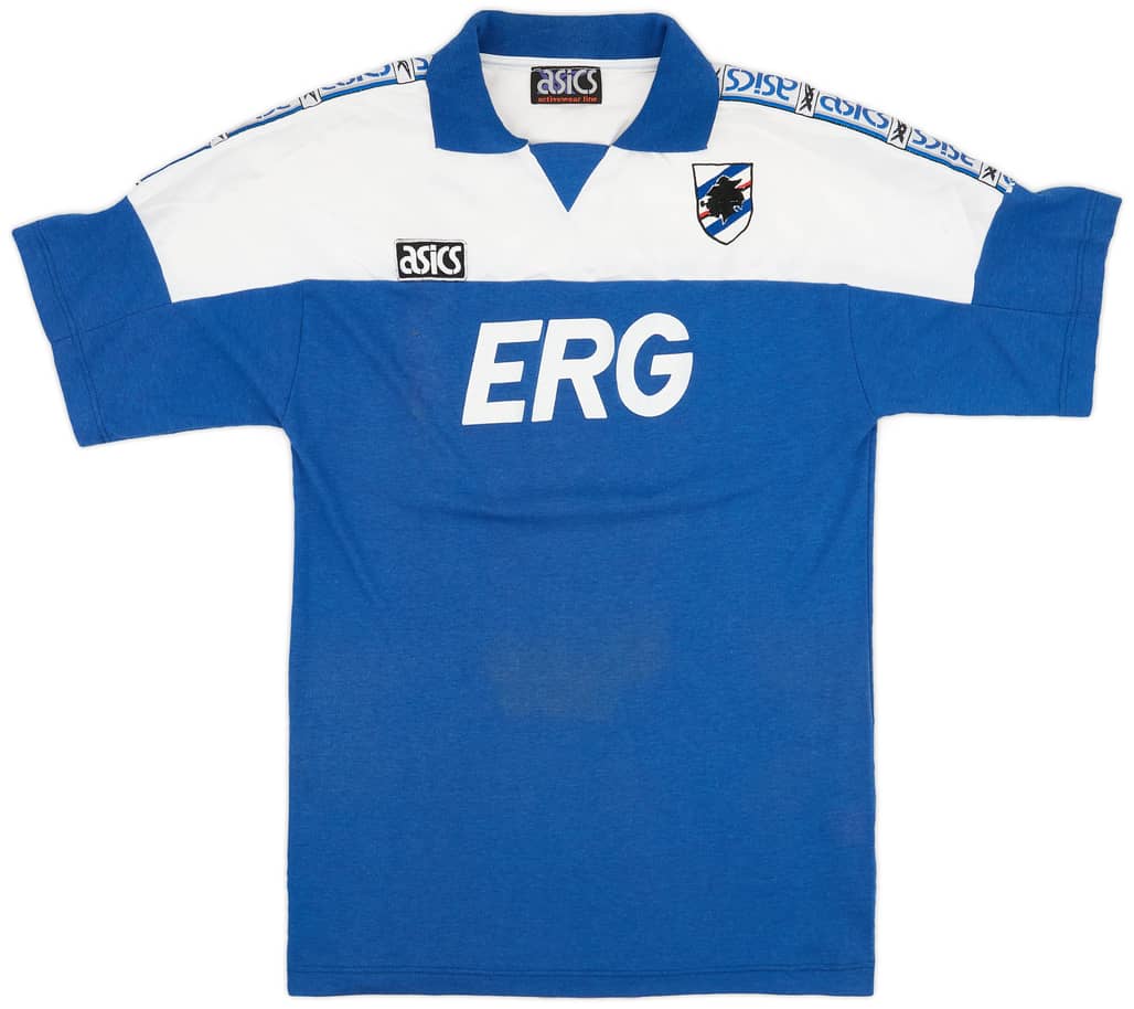 1992-94 Sampdoria Asics Training Shirt - 6/10 - (XL)