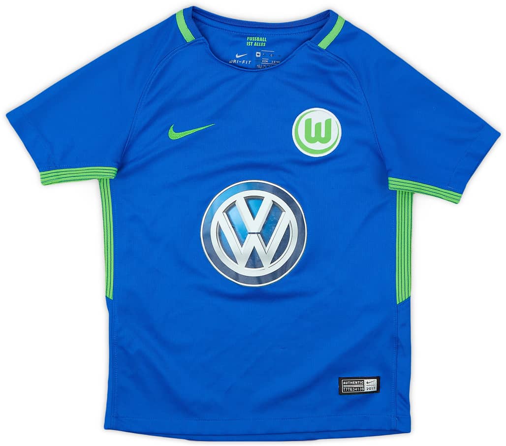 2017-18 Wolfsburg Away Shirt - 8/10 - (6-8 Years)