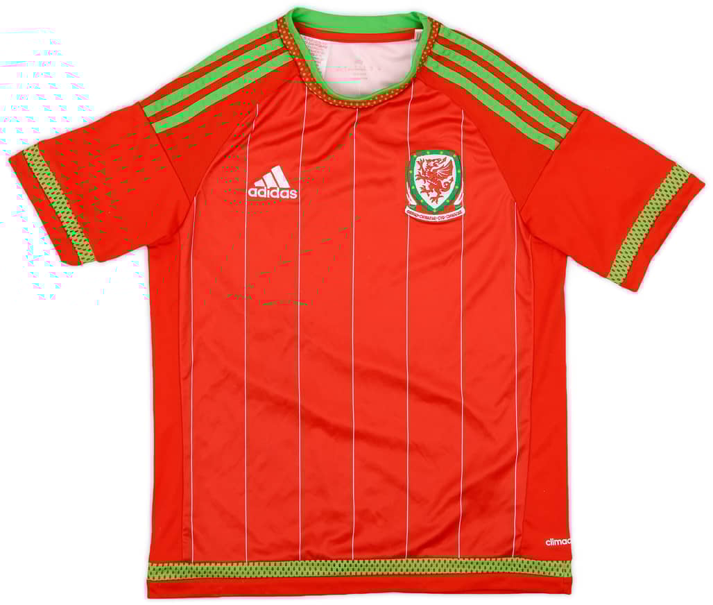 2015-16 Wales Home Shirt - 6/10 - (L.Boys)