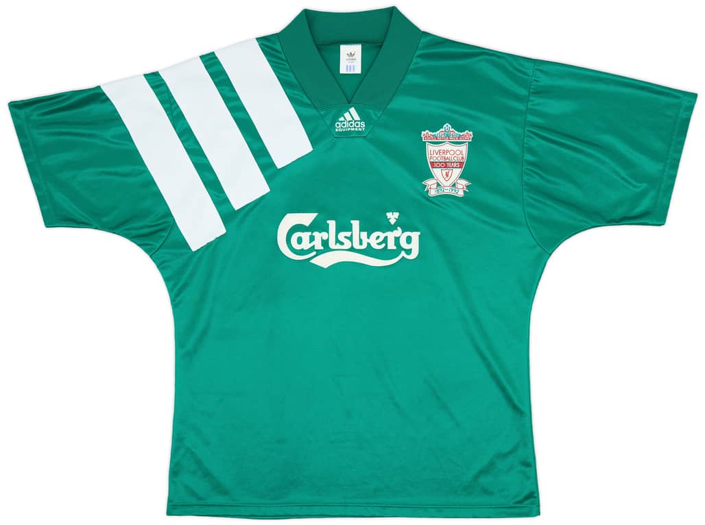 1992-93 Liverpool Centenary Away Shirt - 9/10 - (L/XL)