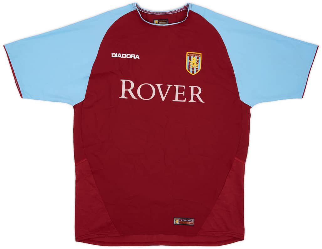 2003-04 Aston Villa Home Shirt - 7/10 - (M)