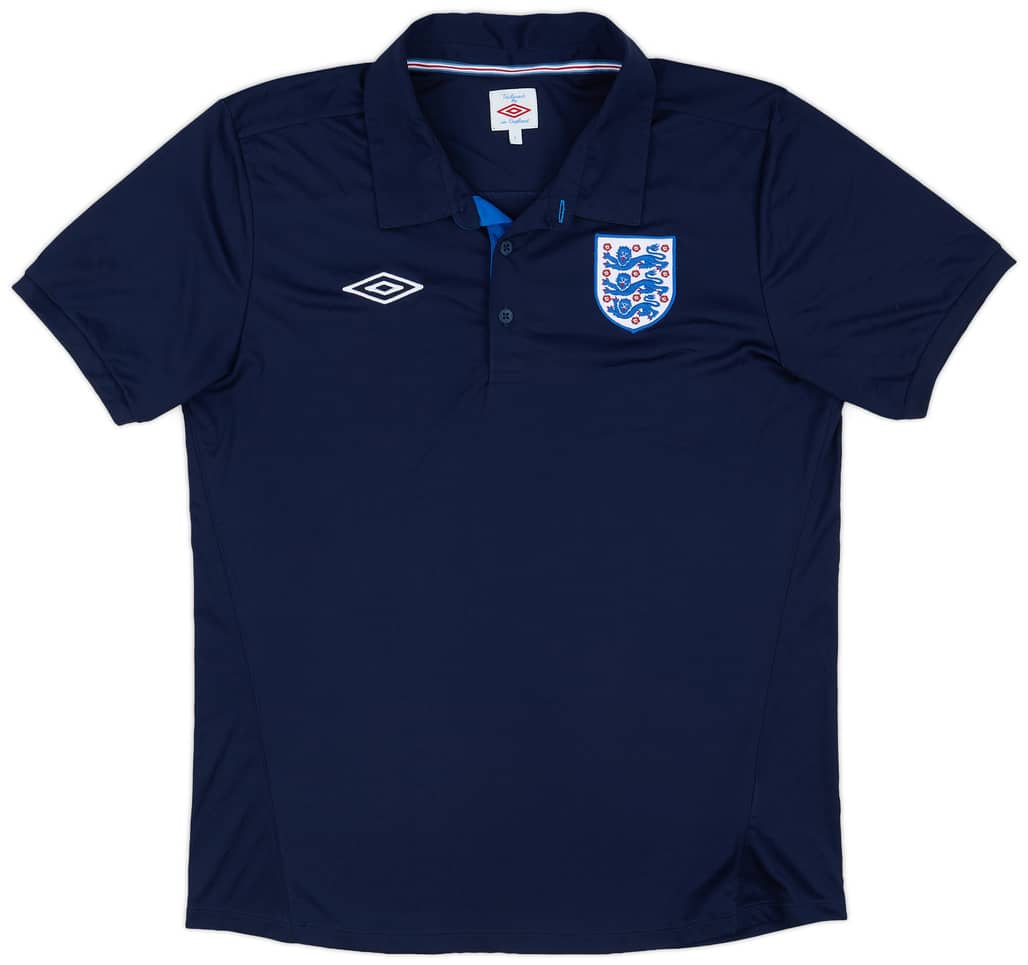 2009-10 England Umbro Training Polo Shirt - 10/10 - (L)