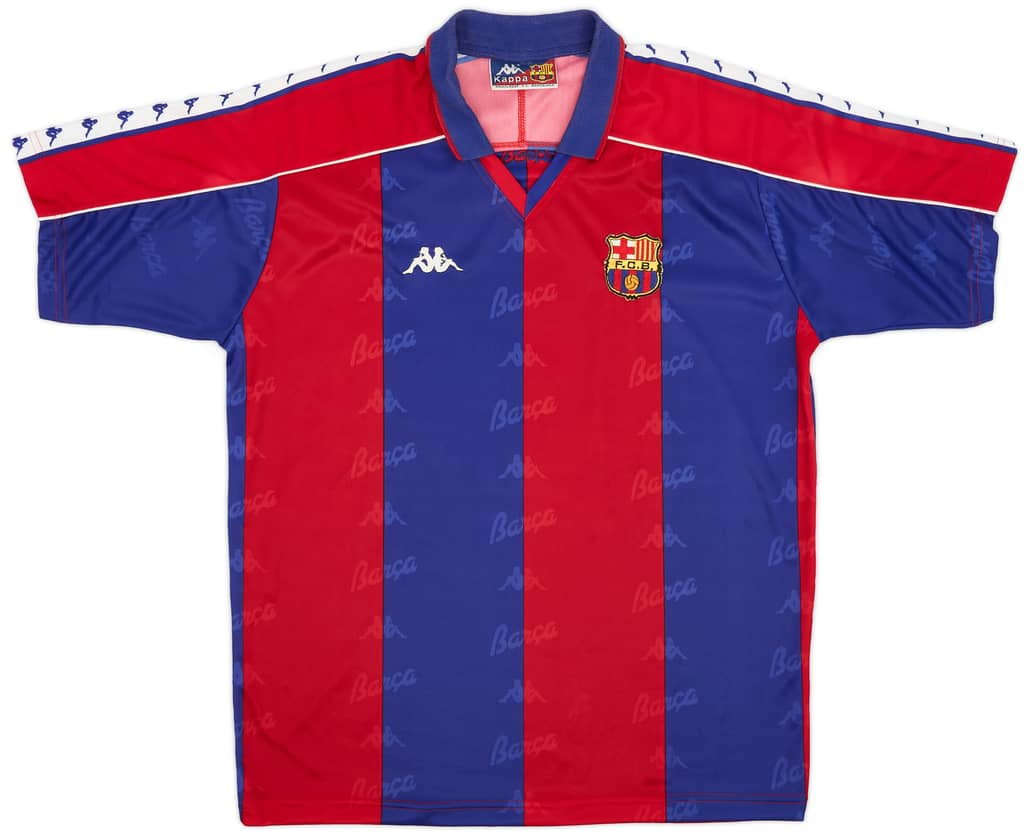 1992-95 Barcelona Home Shirt - 7/10 - (L)