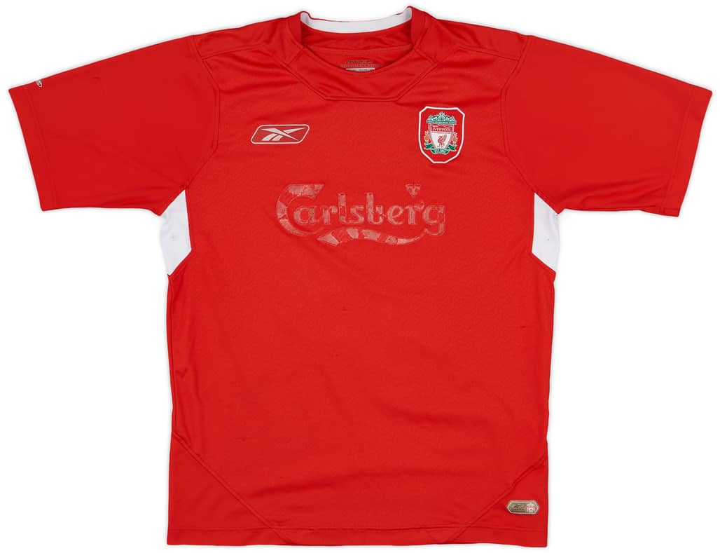 2004-06 Liverpool Home Shirt - 4/10 - (M)