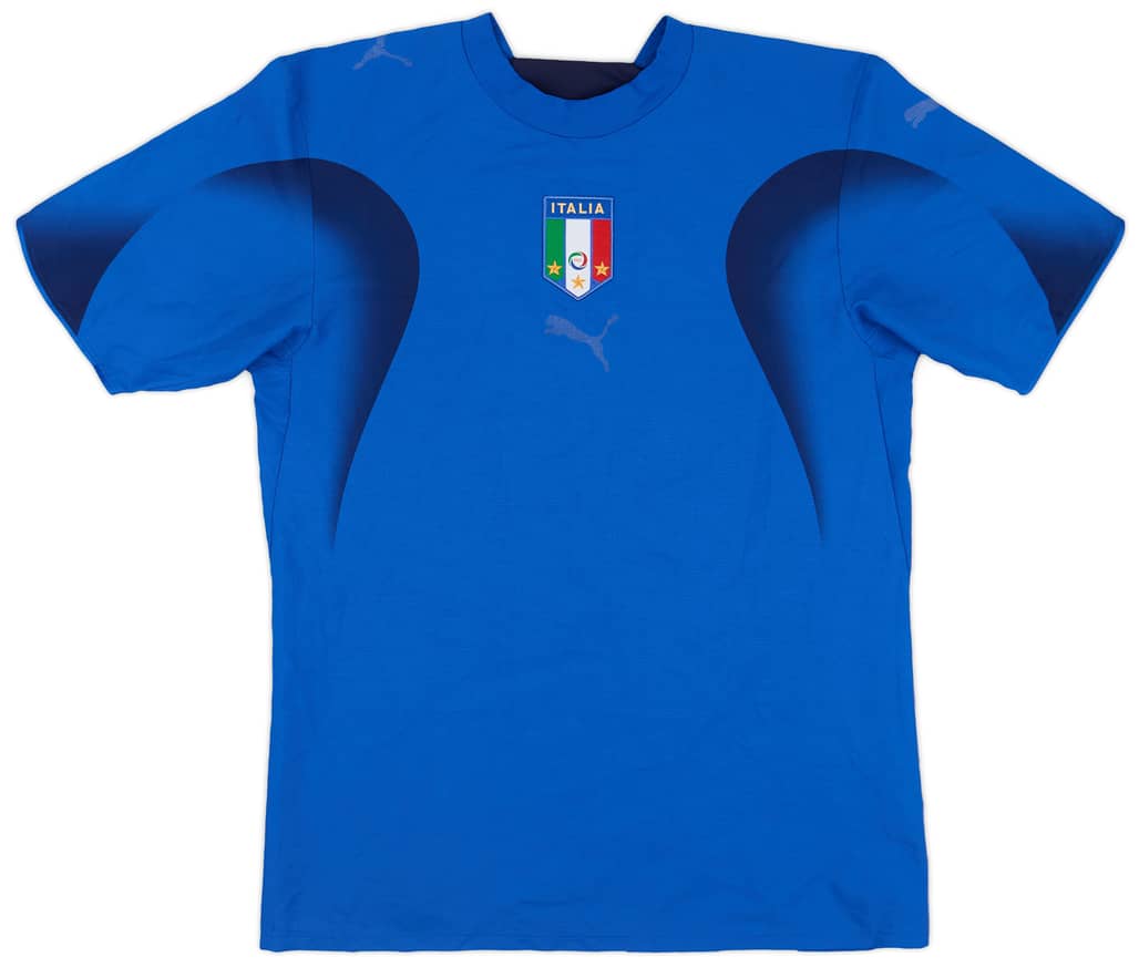 2006 Italy Home Shirt - 4/10 - (S)