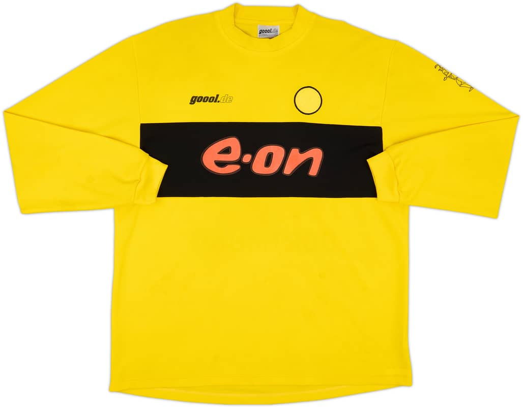 2002-03 Borussia Dortmund Home L/S Shirt - 4/10 - (XL)