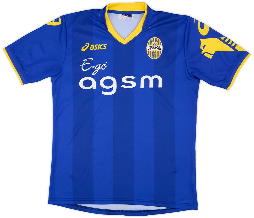 2012-13 Hellas Verona Home Shirt - 9/10 - (M)