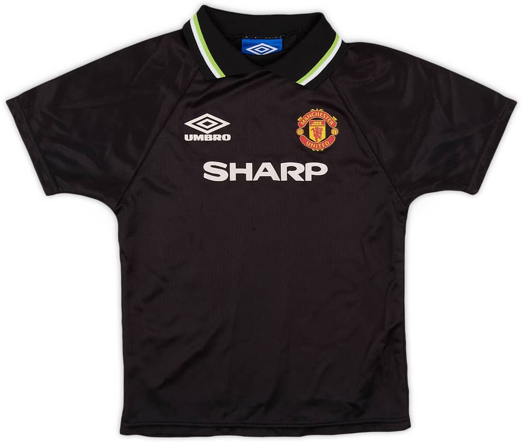 1998-99 Manchester United Third Shirt - 10/10 - (S.Boys)