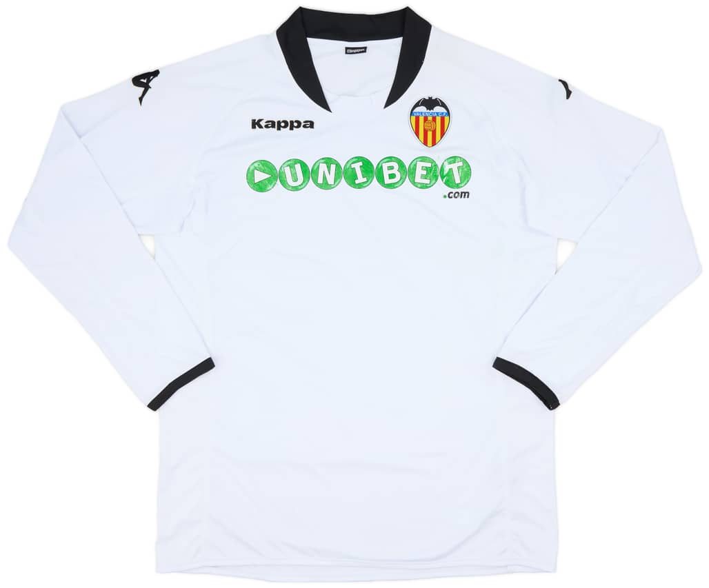 2009-10 Valencia Home L/S Shirt - 6/10 - (XXL)