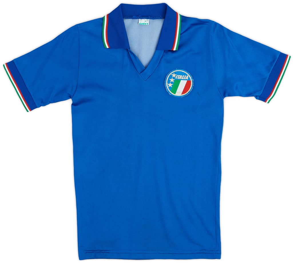 1986-91 Italy Home Shirt - 9/10 - (L.Boys)