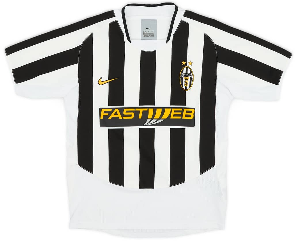 2003-04 Juventus Home Shirt - 9/10 - (M.Boys)