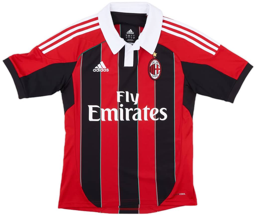 2012-13 AC Milan Home Shirt - 7/10 - (S)