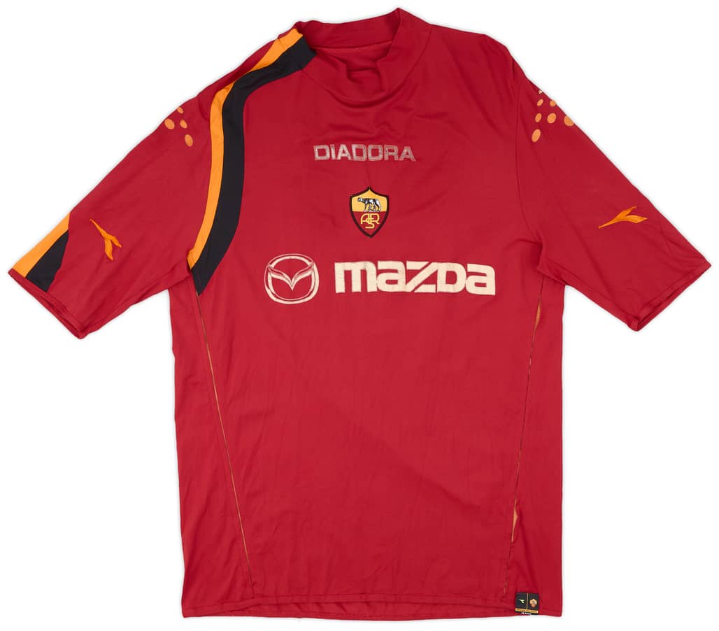 2004-05 Roma Home Shirt - 4/10 - (XL)