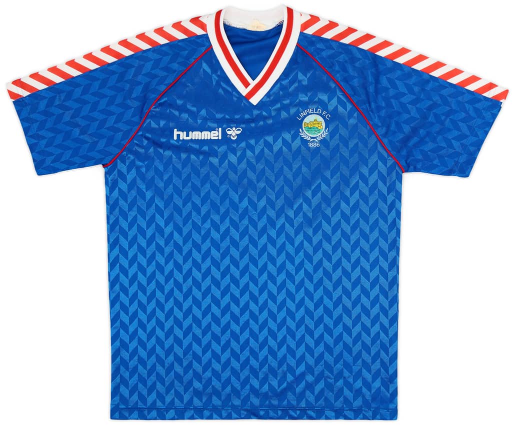 1987-90 Linfield Home Shirt - 7/10 - (M)