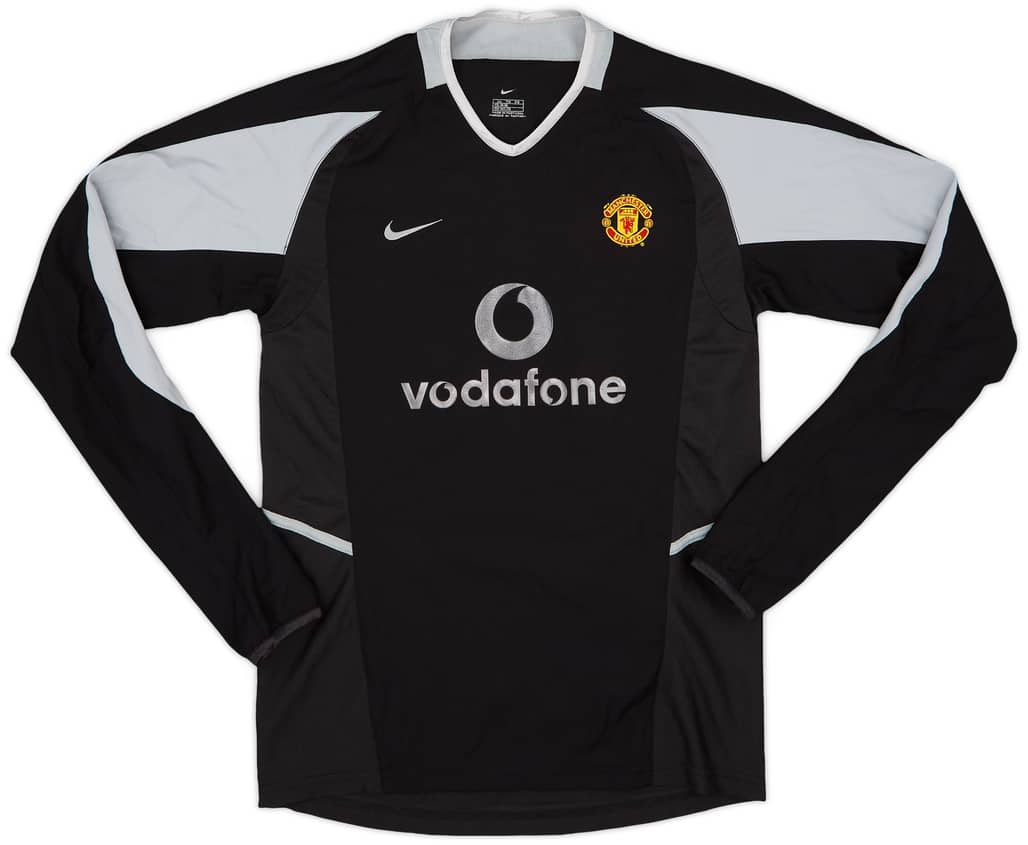 2002-04 Manchester United GK Shirt - 9/10 - (XL.Boys)
