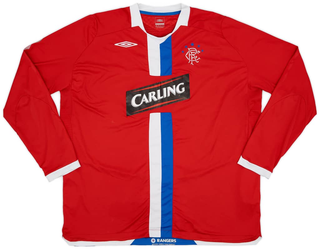 2008-09 Rangers Third L/S Shirt - 6/10 - (3XL)