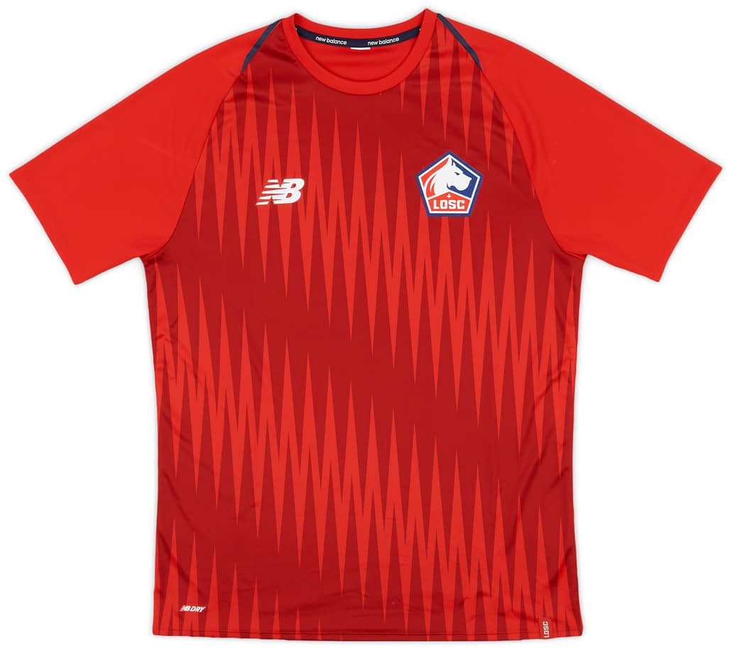 2020-21 Lille New Balance Training Shirt - 8/10 - (M)