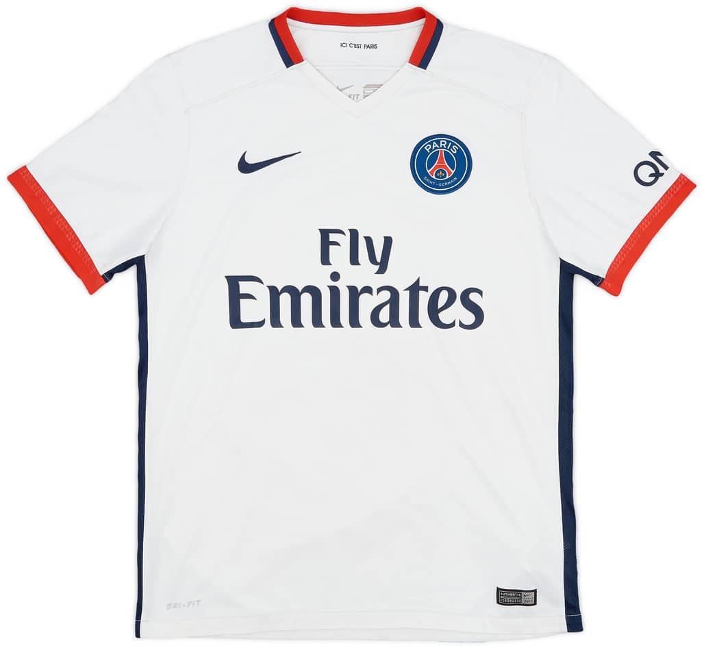 2015-16 Paris Saint-Germain Away Shirt - 8/10 - (M)