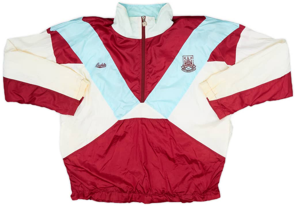 1992-93 West Ham Bukta Track Jacket - 7/10 - (XL)