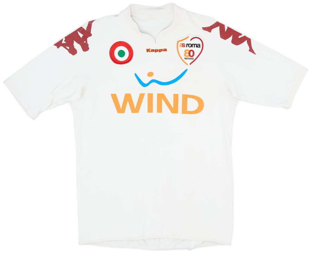2007-08 Roma Away Shirt - 6/10 - (L)