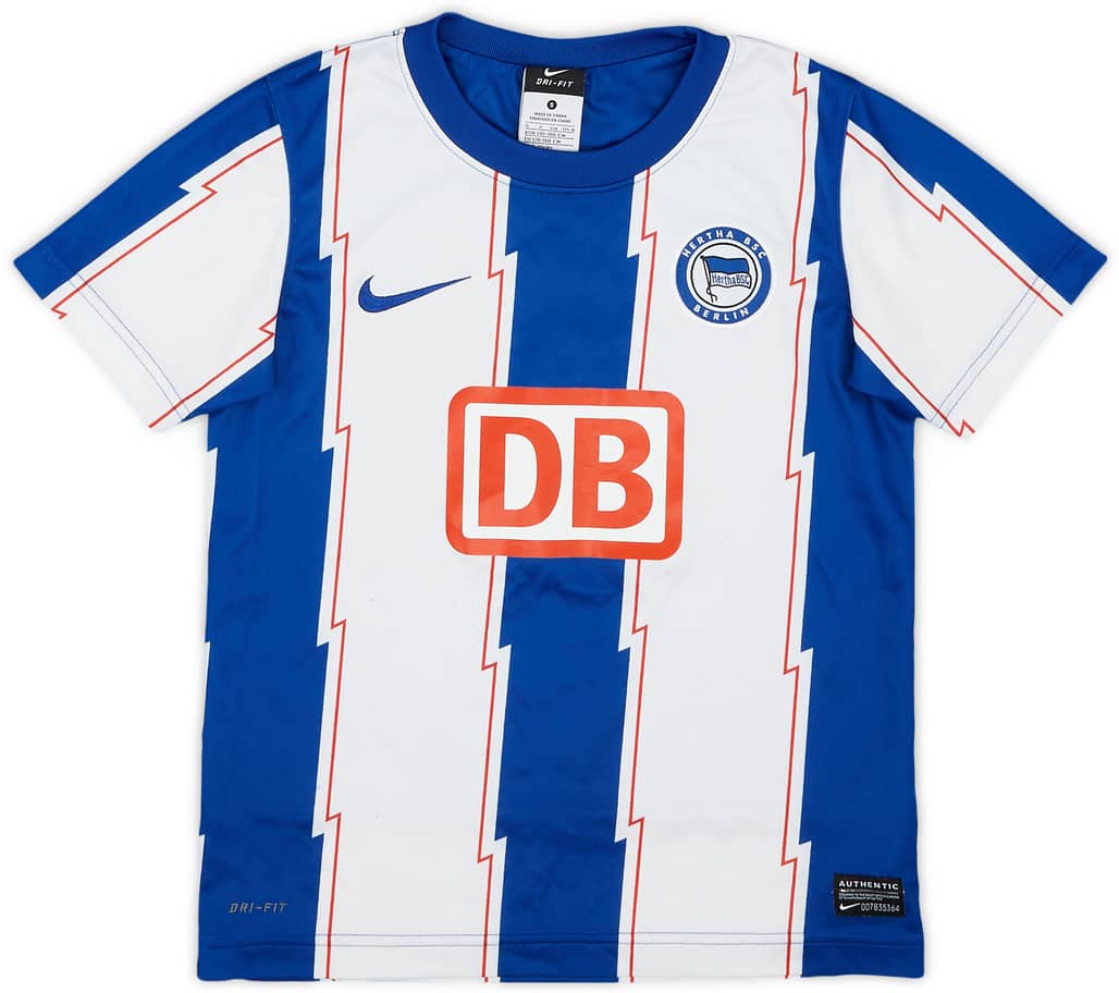 2010-11 Hertha Berlin Home Shirt - 8/10 - (S.Boys)