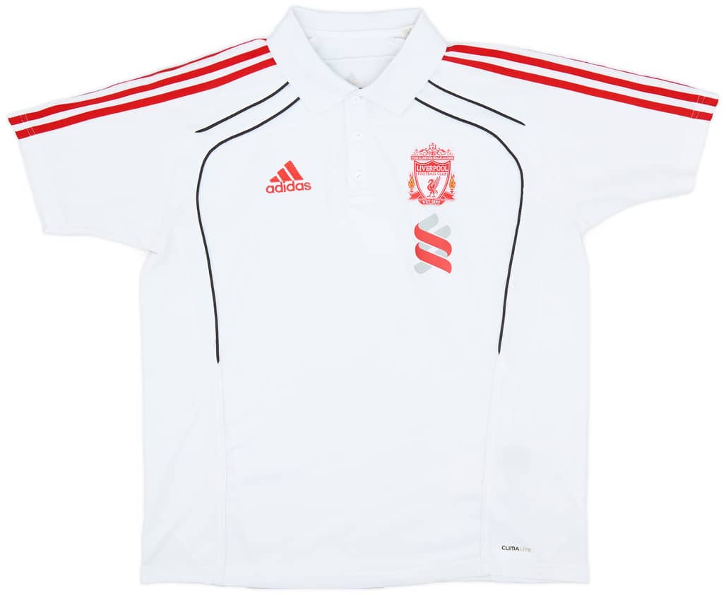 2010-11 Liverpool adidas Polo Shirt - 6/10 - (L)