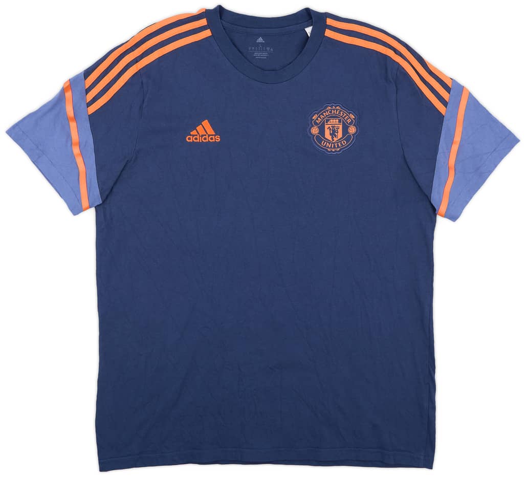 2022-23 Manchester United adidas Cotton Tee - 8/10 - (L)