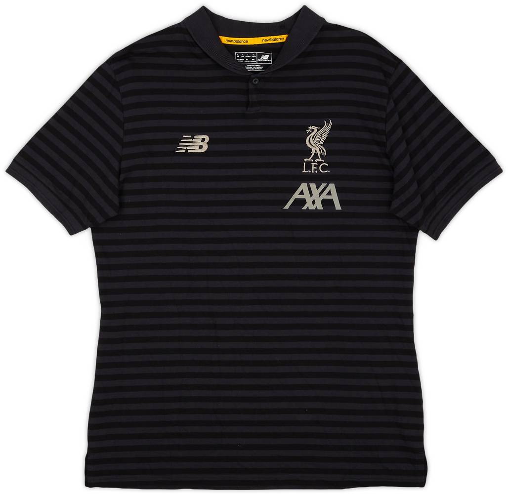 2019-20 Liverpool New Balance Polo Shirt - 8/10 - (L)