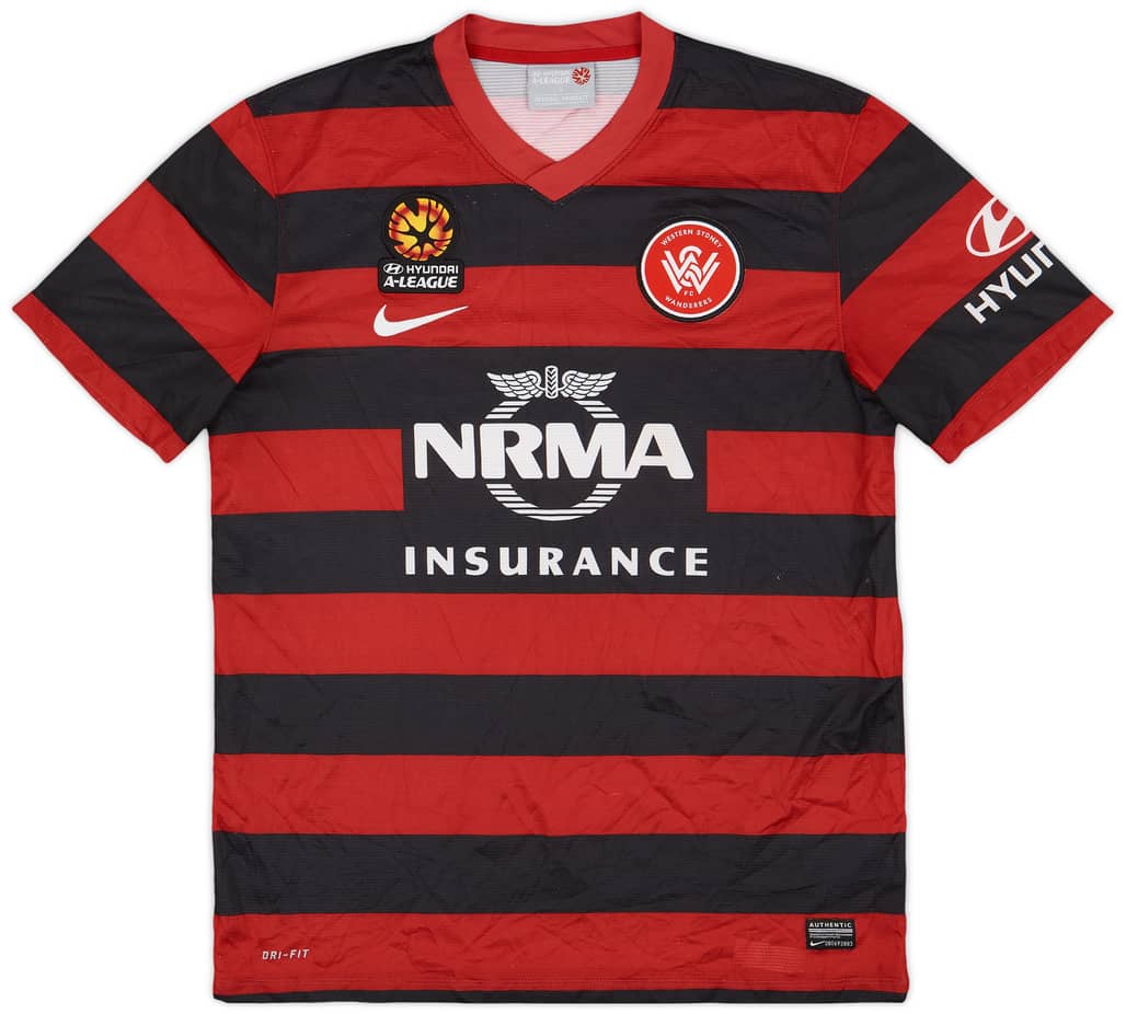 2012-14 Western Sydney Wanderers Home Shirt - 9/10 - (L)