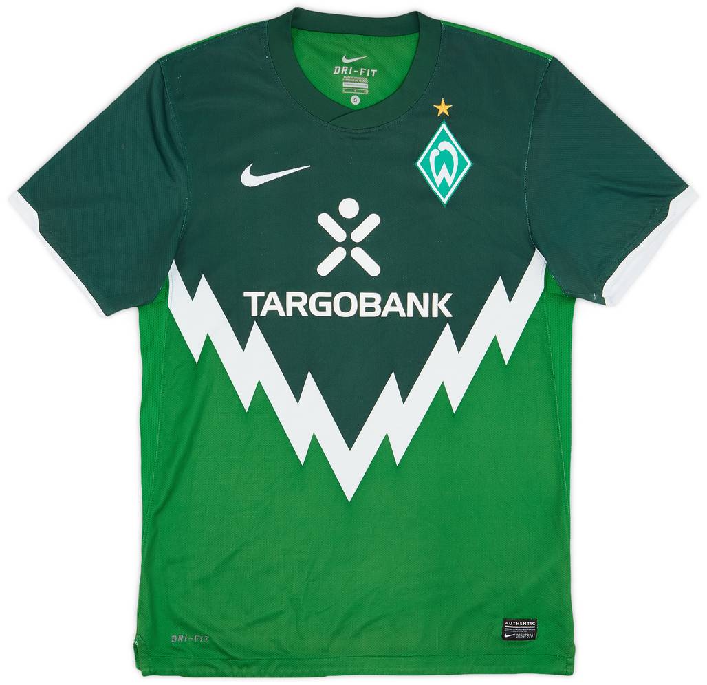 2010-11 Werder Bremen Home Shirt - 7/10 - (S)