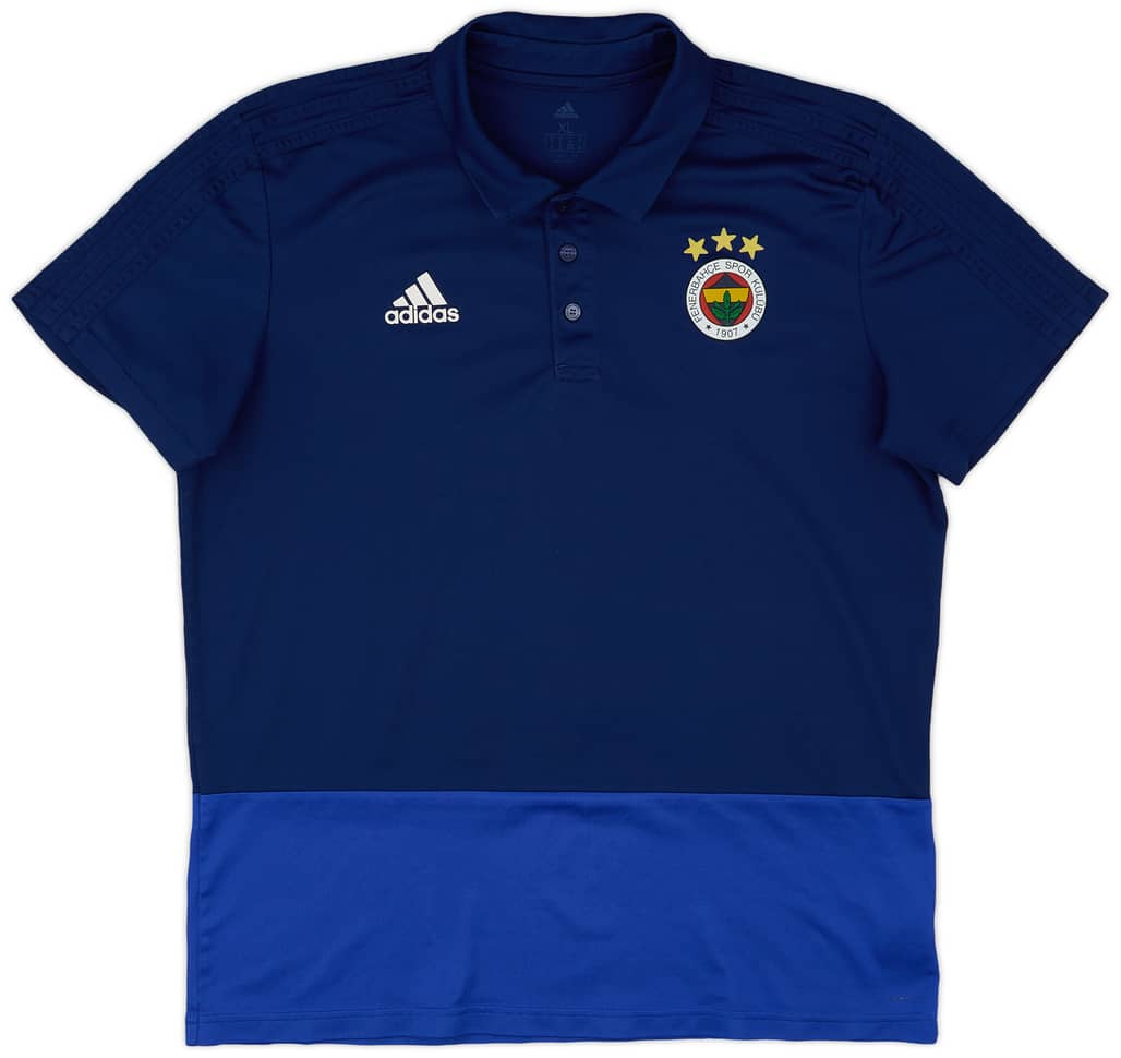 2017-18 Fenerbahce adidas Polo Shirt - 8/10 - (XL)