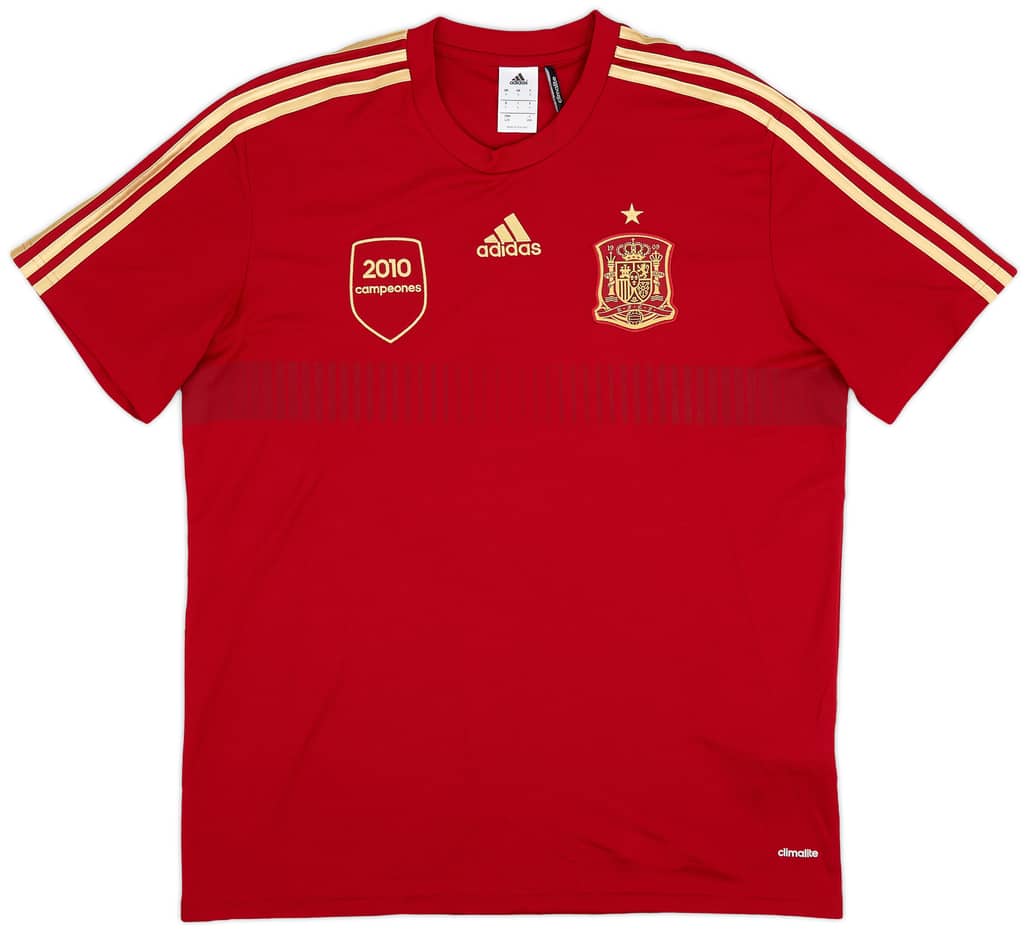 2013-15 Spain Home Shirt - 9/10 - (L)