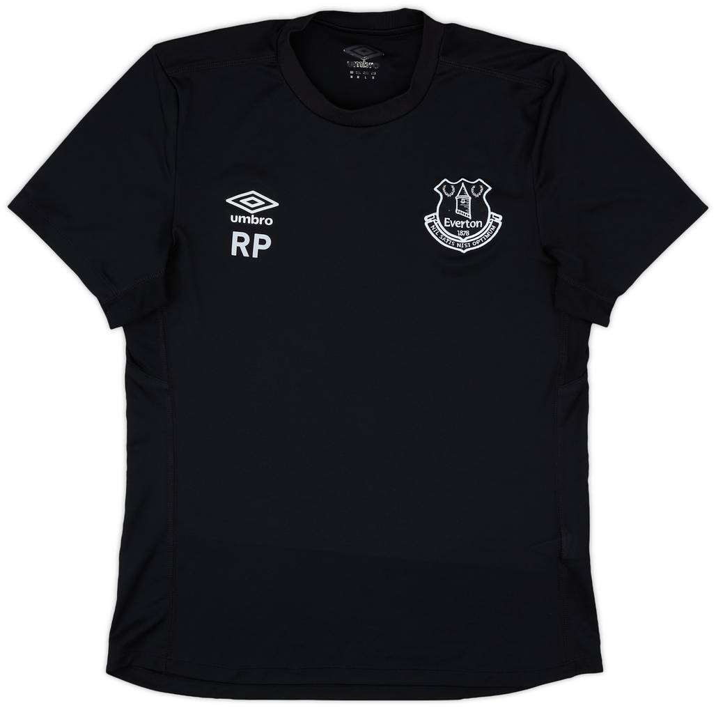 2017-18 Everton Umbro Staff Issue Training Shirt RP - 8/10 - (M)