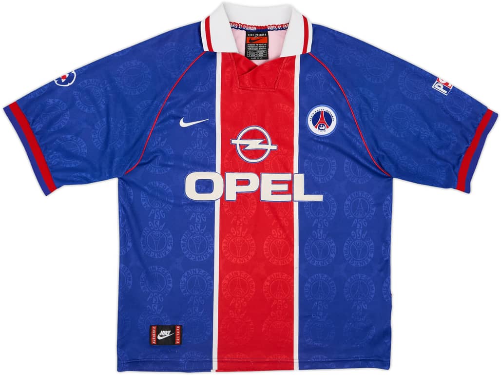 1996-97 Paris Saint-Germain Home Shirt - 7/10 - (XL)