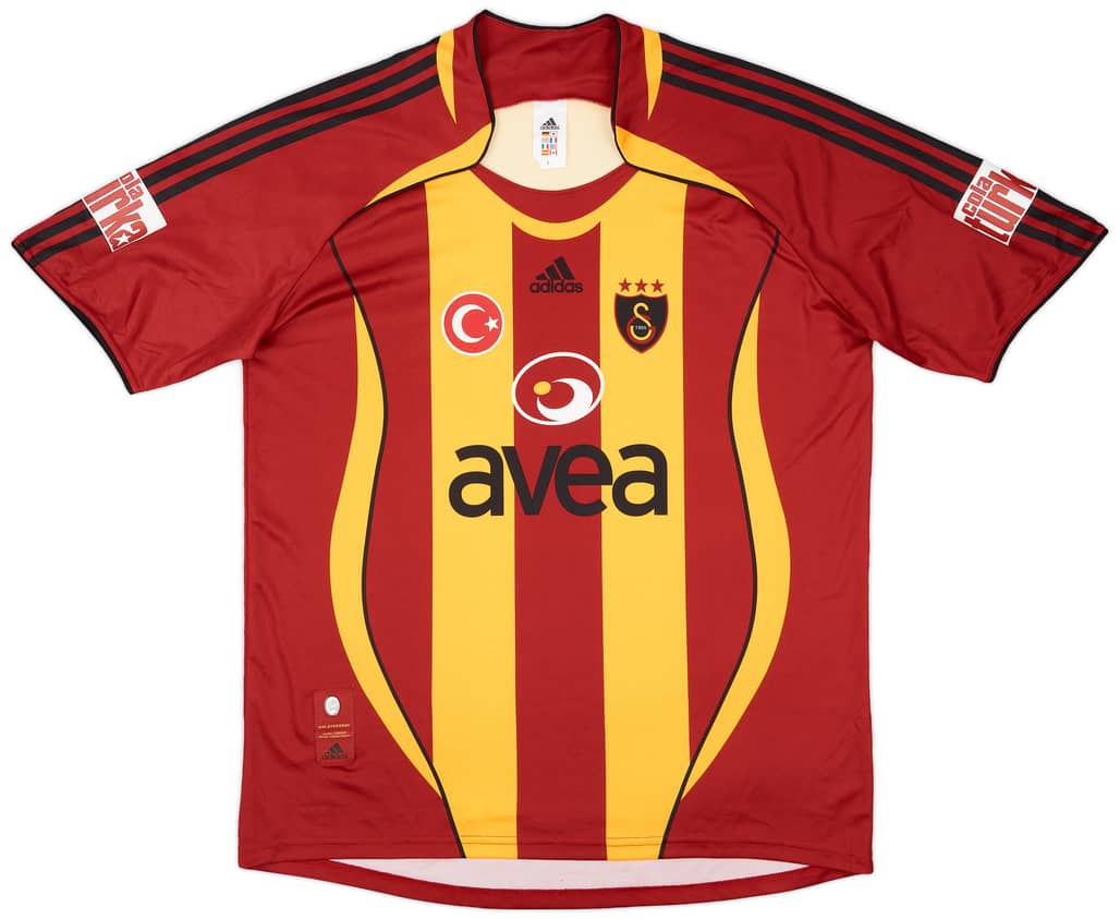 2006-07 Galatasaray Basic Home Shirt - 9/10 - (L)