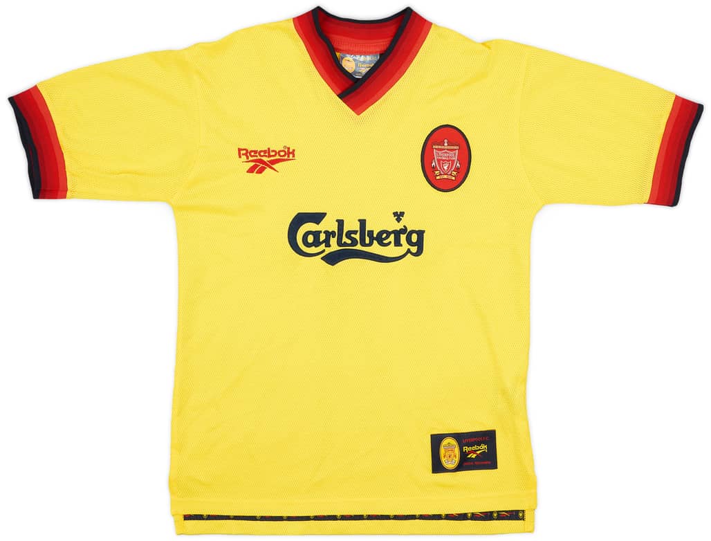 1997-99 Liverpool Away Shirt - 8/10 - (Y)