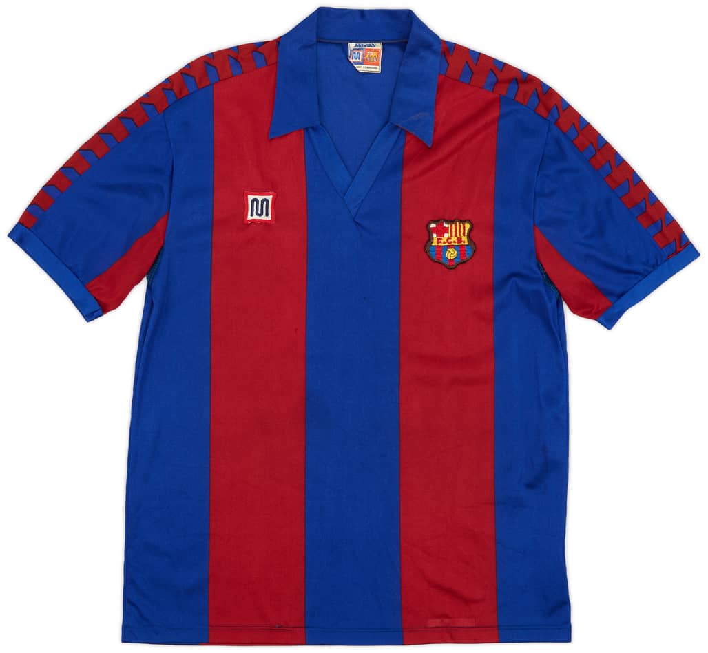 1984-89 Barcelona Home Shirt - 6/10 - (M)
