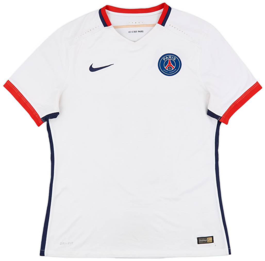 2015-16 Paris Saint-Germain Player Issue Away Shirt - 7/10 - (L)
