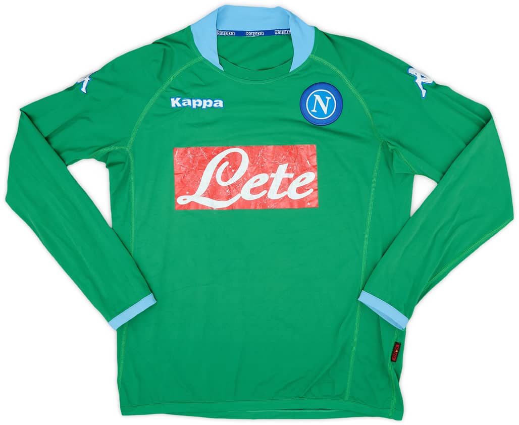 2005-06 Napoli GK Shirt #12 - 5/10 - (XL)