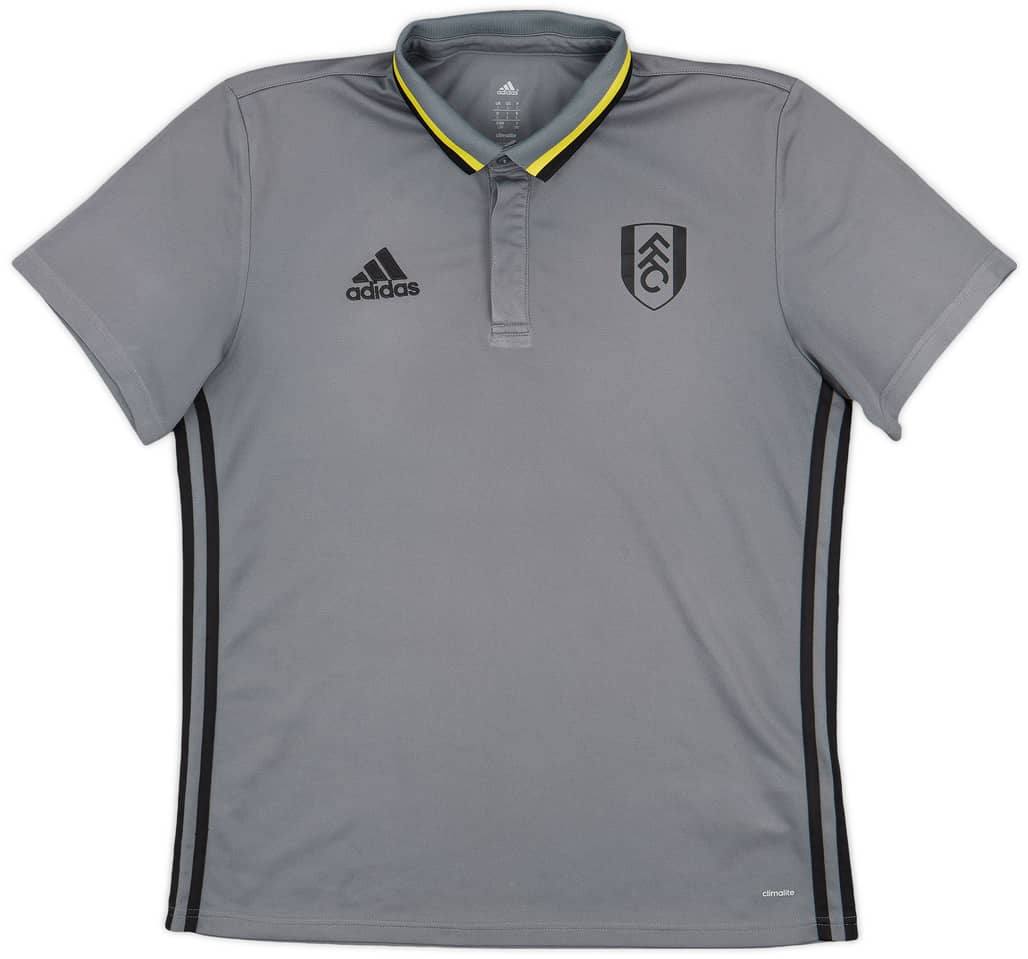 2015-16 Fulham adidas Polo Shirt - 8/10 - (L)