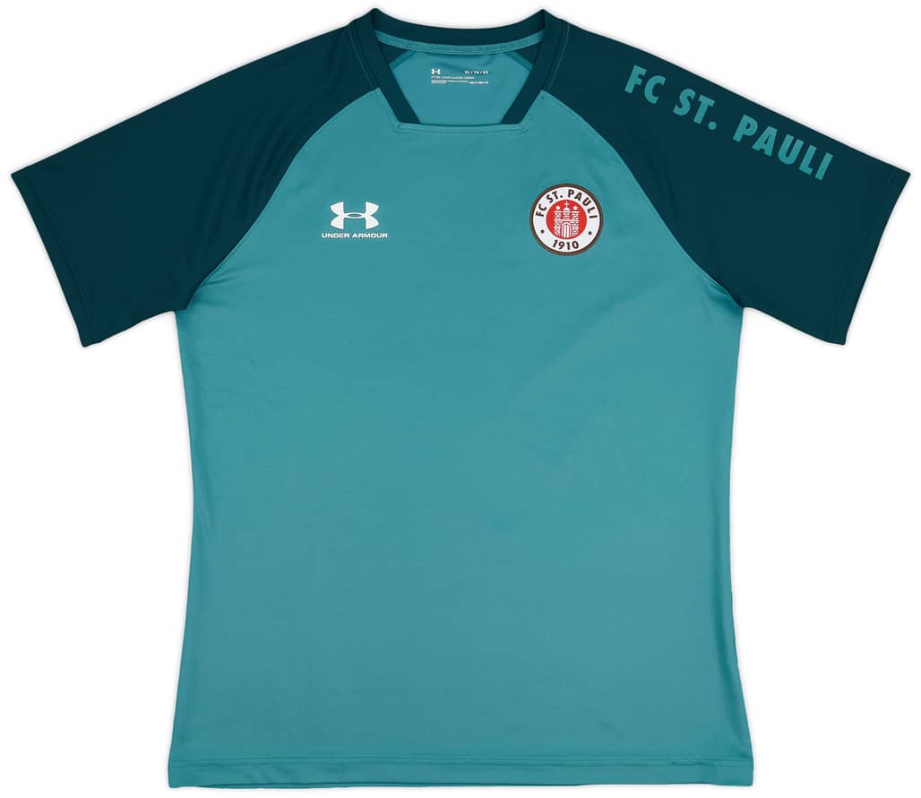 2019-20 St Pauli Under Armour Training Shirt - 9/10 - (XL)