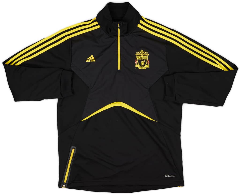 2010-11 Liverpool adidas 1/4 Zip Training Top - 5/10 - (L)