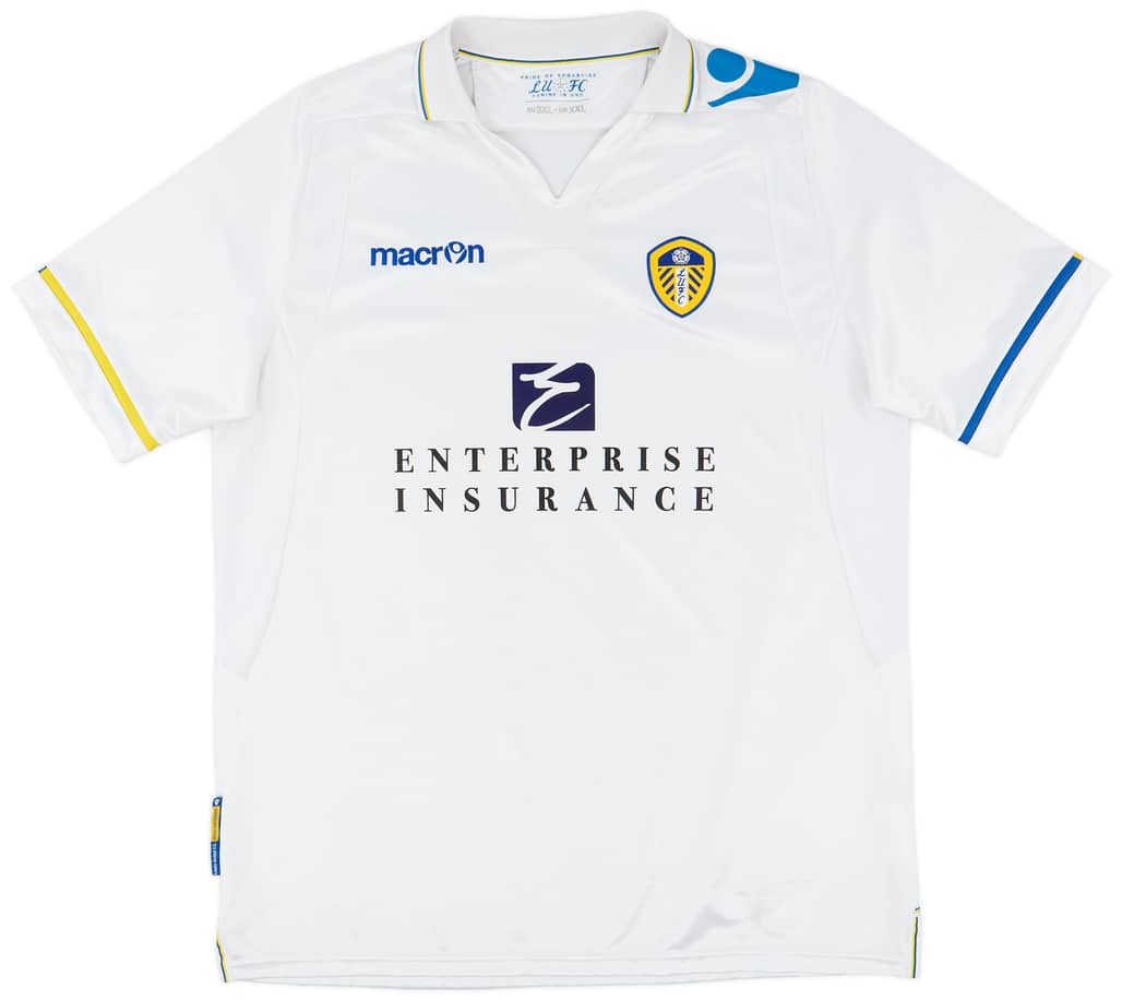 2011-12 Leeds United Home Shirt - 9/10 - (XXL)